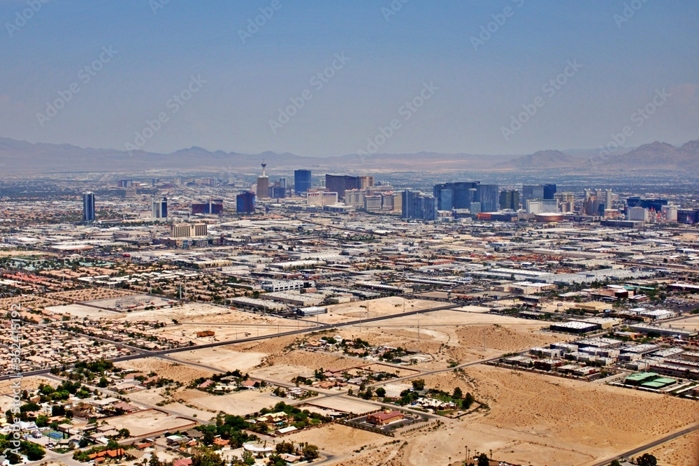 Luftaufnahme von Las Vegas