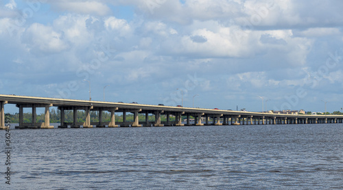 View Of The Caloosahatchee River In Fort Myers