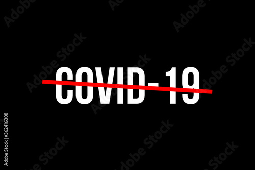 Stop Covid19 from spreading. Corona Virus disease poster background. Stay at home doing your quarantine to end the pandemic