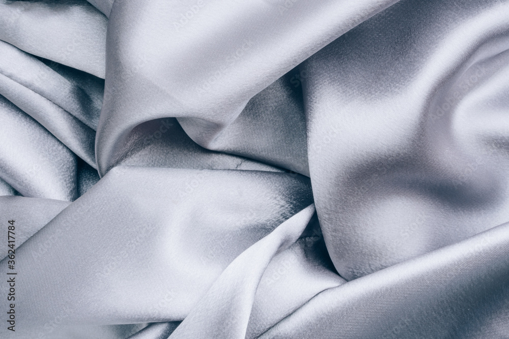 Natural Silk Textile Background Natural Silk Textile Background