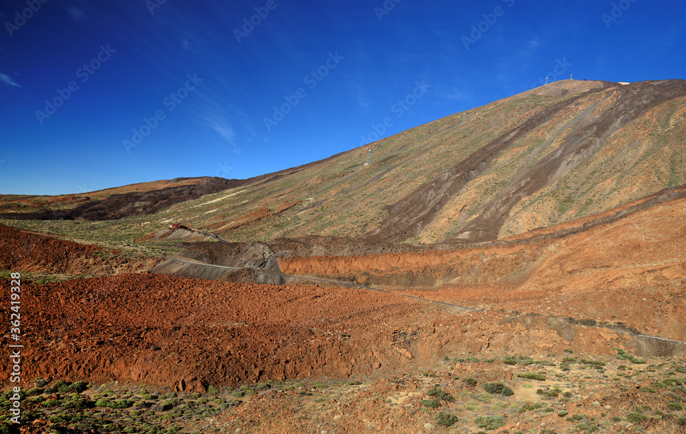 Fototapeta premium El Teide National Park, Tenerife, Canary Islands, Spain