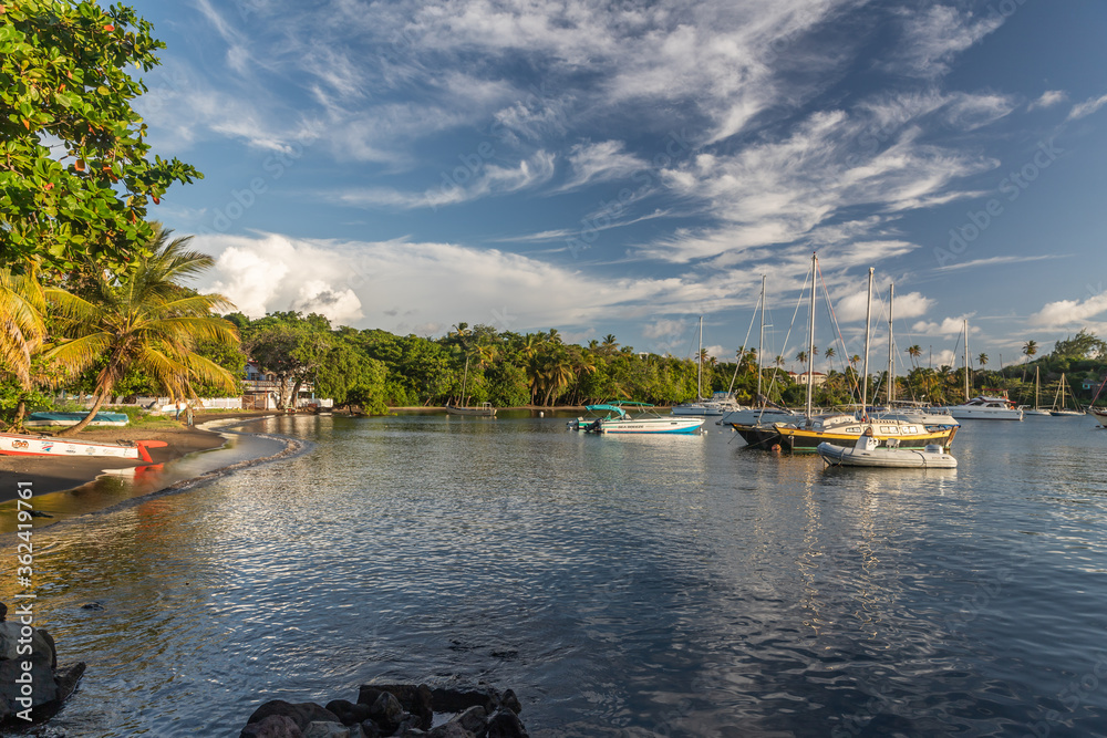 Saint Vincent and the Grenadines, Blue Lagoon view