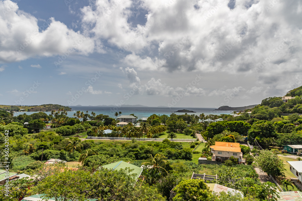 Fototapeta premium Saint Vincent and the Grenadines, Friendship Bay, Bequia