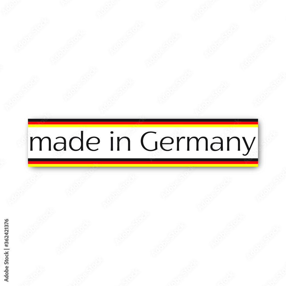 Fototapeta premium made in germany label