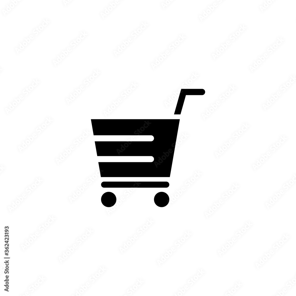 Shop, store basket vector icon Template Shop, store basket vector icon Template