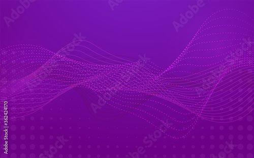 Modern geometry purple background design. Abstract background graphic template.