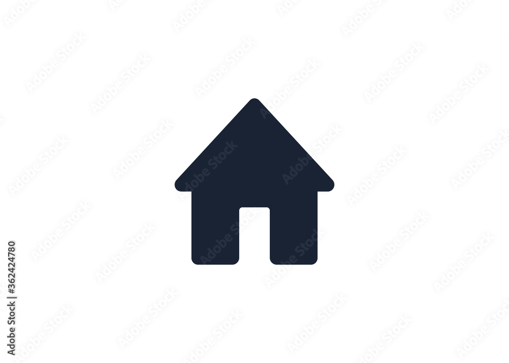 Home icon. House symbol illustration vector to be used in web applications. House flat pictogram isolated. Stay home. Line icon representing house for web site or digital apps. Home icon. House symbol illustration vector to be used in web applications. House flat pictogram isolated. Stay home. Line icon representing house for web site or digital apps.