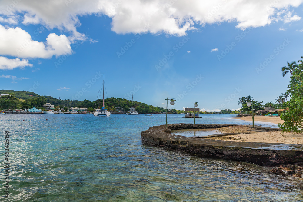 Young Island view in Saint Vincent and the Grenadines Young Island view in Saint Vincent and the Grenadines