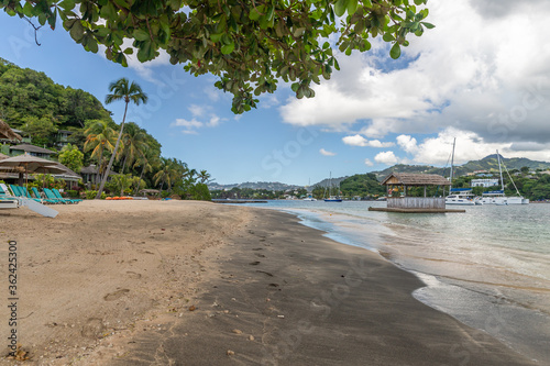 Young Island view in Saint Vincent and the Grenadines