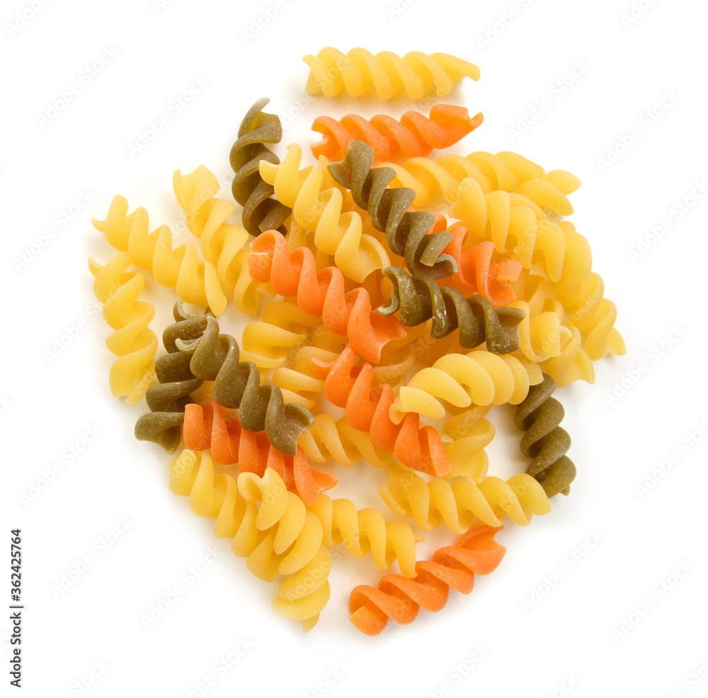 Pasta isolated on white background Pasta isolated on white background