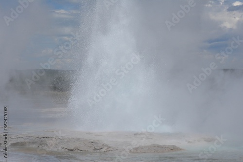 Sudden Giant Powerful Geyser Eruption © Jonah