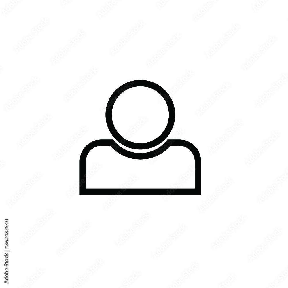 man avatar icon vector man avatar icon vector