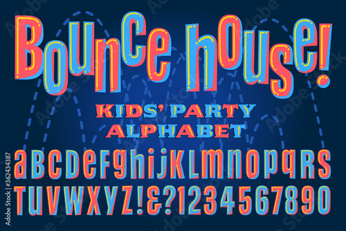 A Fun and Colorful Alphabet Perfect for Kids Parties, Birthdays, School Activities and Gatherings