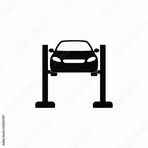 car service icon vector