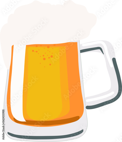 glass of beer vektor