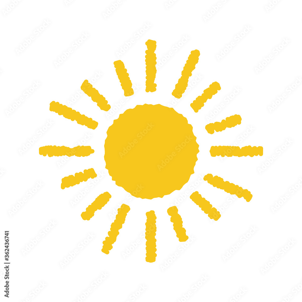 Sun Icon for Graphic Design Projects. Summer Sun Icon Vector Logo. Sun vector icon, flat summer symbol. Simple illustration for web or mobile app. Sun Icon for Graphic Design Projects. Summer Sun Icon Vector Logo. Sun vector icon, flat summer symbol. Simple illustration for web or mobile app.