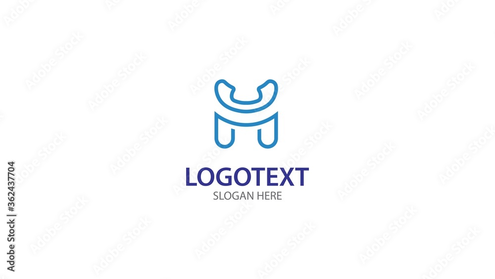 Letter H logo icon design template elements Letter H logo icon design template elements