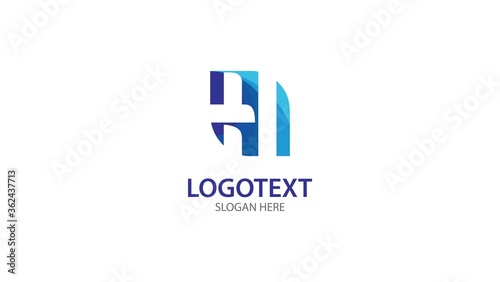 Free Download Letter H logo icon design template elements - GFXLoad