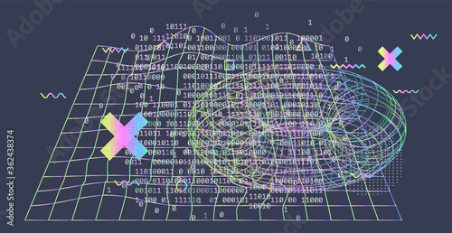Abstract technology background