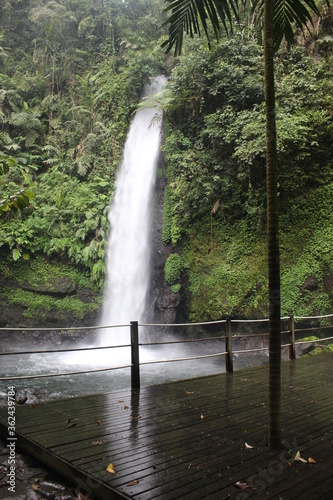 waterfall in the forest Indonesia
