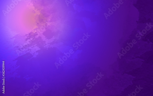 Abstract watercolor paint background, wallpaper vibrant colors galaxy sky, ocean, sea. 