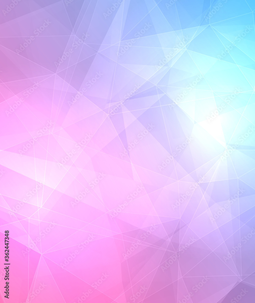 Obraz premium vector low poly geometric background
