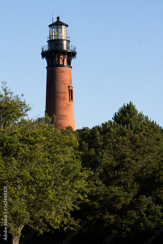 Currituck Beach Lighthouse in Corolla North Carolina Outer Banks