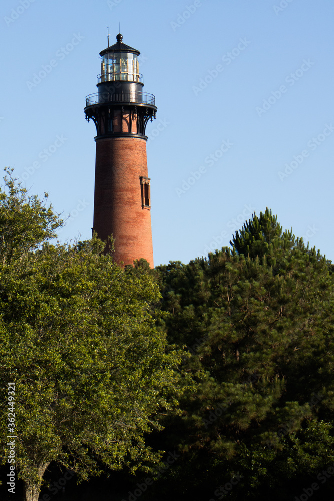 Currituck Beach Lighthouse in Corolla North Carolina Outer Banks Currituck Beach Lighthouse in Corolla North Carolina Outer Banks