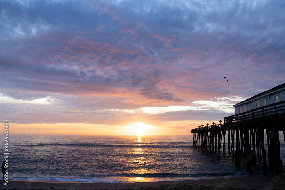 Sunrise at Kitty Hawk North Carolina