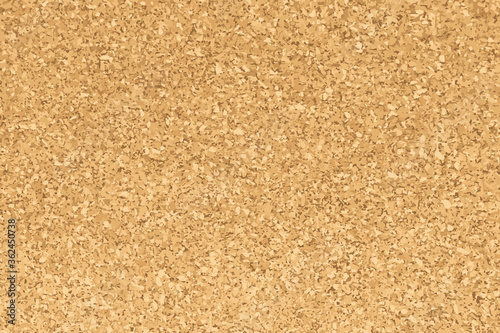 Brown yellow color of cork textured background (Vector) photo