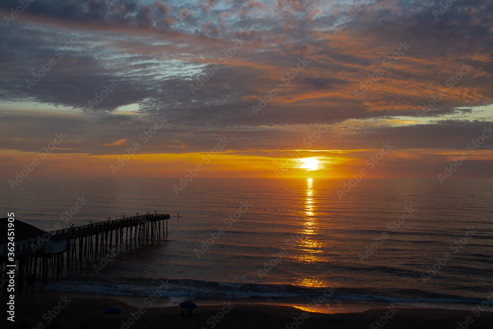 Sunrise at Kitty Hawk North Carolina