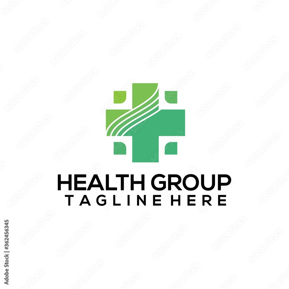 Health group logo concept