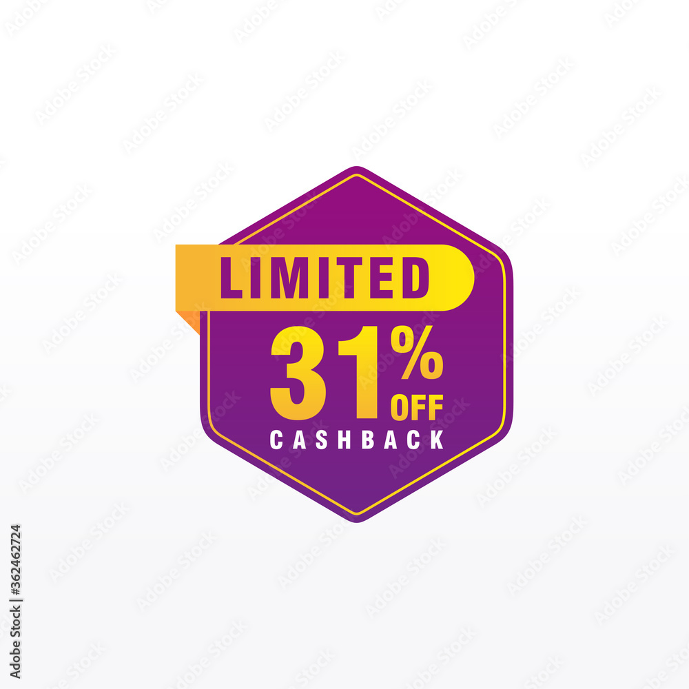 31 discount, Sales Vector badges for Labels, , Stickers, Banners, Tags, Web Stickers, New offer. Discount origami sign banner 31 discount, Sales Vector badges for Labels, , Stickers, Banners, Tags, Web Stickers, New offer. Discount origami sign banner