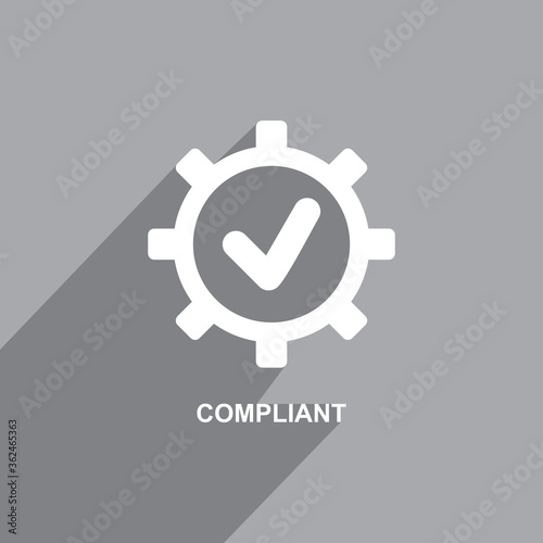 compliant icon, Business icon vector photo