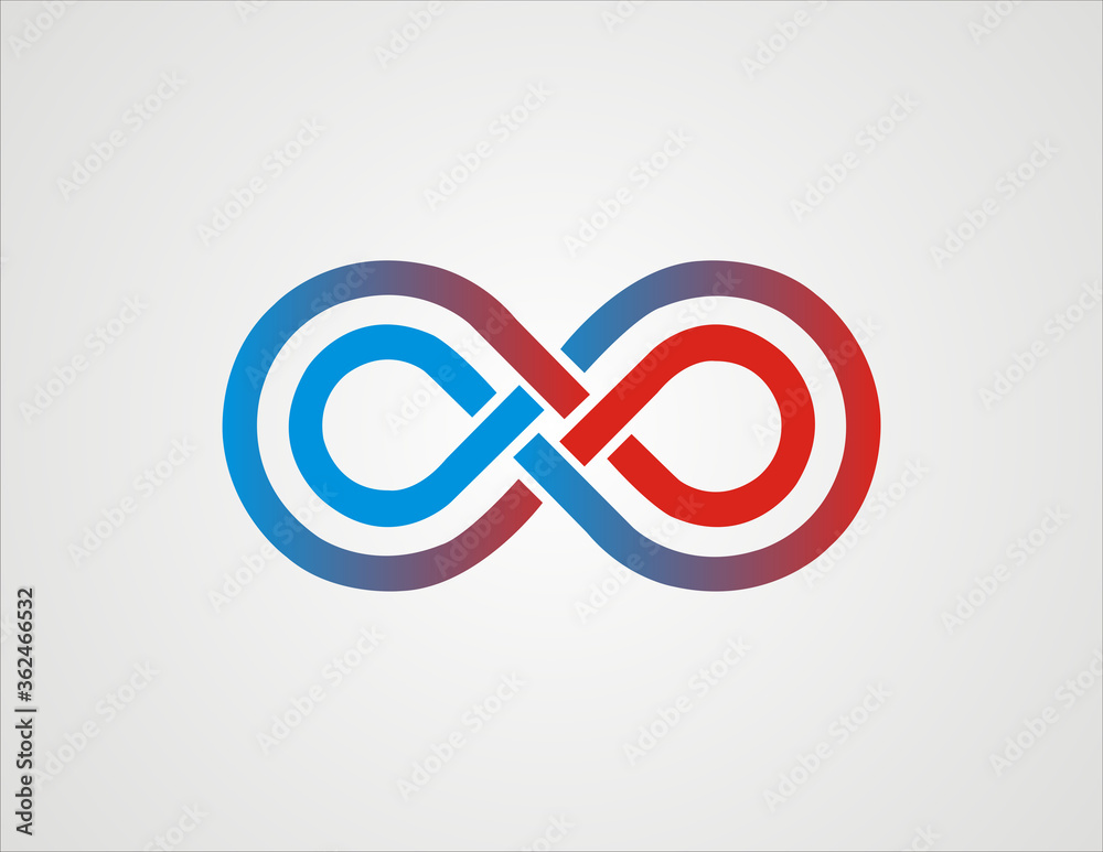 Infinity logo Design. Infinity icon Infinity logo Design. Infinity icon