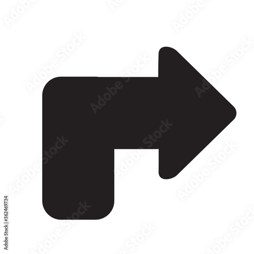 Arrow icons in Black