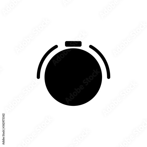 time, clock and alarm icon. perfect for website, logo, application, presentation template and other product. icon design solid style