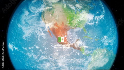 Novel Coronavirus nCoV spreading all over Mexico