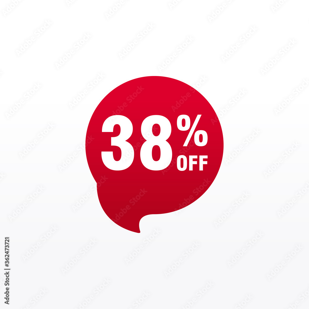 38 discount, Sales Vector badges for Labels, , Stickers, Banners, Tags, Web Stickers, New offer. Discount origami sign banner 38 discount, Sales Vector badges for Labels, , Stickers, Banners, Tags, Web Stickers, New offer. Discount origami sign banner