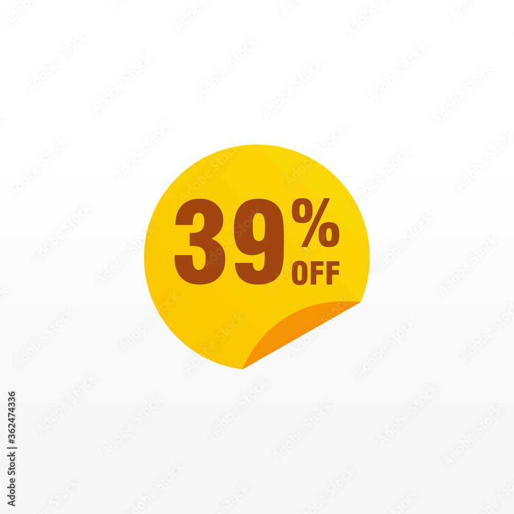 39 discount, Sales Vector badges for Labels, , Stickers, Banners, Tags, Web Stickers, New offer. Discount origami sign banner 39 discount, Sales Vector badges for Labels, , Stickers, Banners, Tags, Web Stickers, New offer. Discount origami sign banner