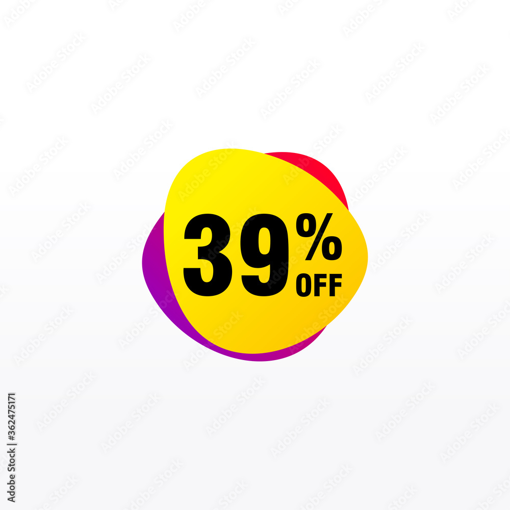 39 discount, Sales Vector badges for Labels, , Stickers, Banners, Tags, Web Stickers, New offer. Discount origami sign banner 39 discount, Sales Vector badges for Labels, , Stickers, Banners, Tags, Web Stickers, New offer. Discount origami sign banner