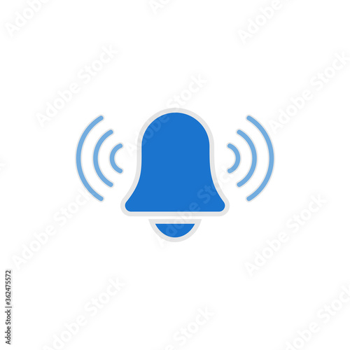 bell icon, bell notification, ring bell icon vector design symbol