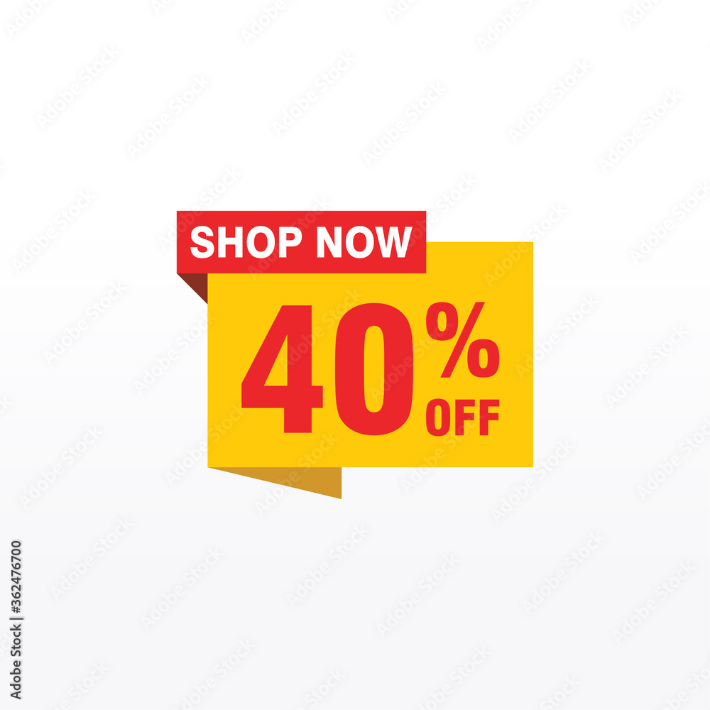 40 discount, Sales Vector badges for Labels, , Stickers, Banners, Tags, Web Stickers, New offer. Discount origami sign banner 40 discount, Sales Vector badges for Labels, , Stickers, Banners, Tags, Web Stickers, New offer. Discount origami sign banner