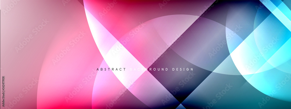 Vector abstract background - circle and cross on fluid gradient with shadows and light effects. Techno or business shiny design templates for text Vector abstract background - circle and cross on fluid gradient with shadows and light effects. Techno or business shiny design templates for text