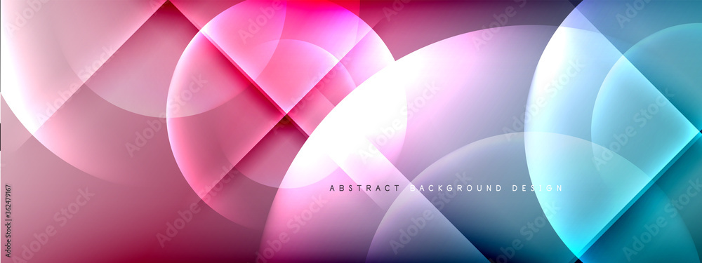 Vector abstract background - circle and cross on fluid gradient with shadows and light effects. Techno or business shiny design templates for text Vector abstract background - circle and cross on fluid gradient with shadows and light effects. Techno or business shiny design templates for text