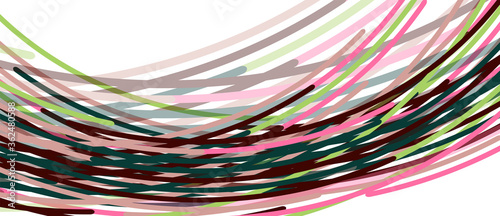 Аbstract moving colorful lines vector backgrounds for cover, placard, poster, banner or flyer
