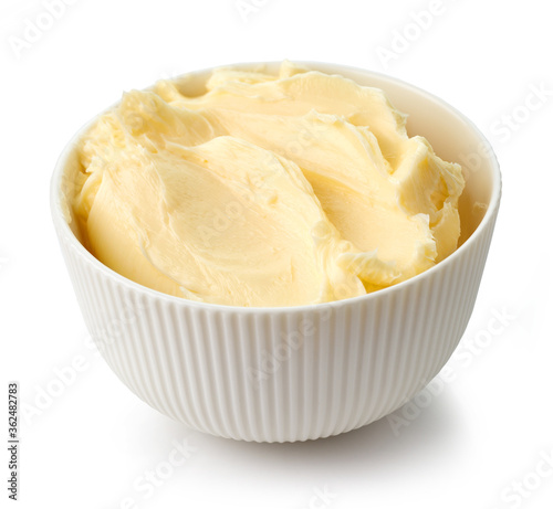 фотографія bowl of fresh butter