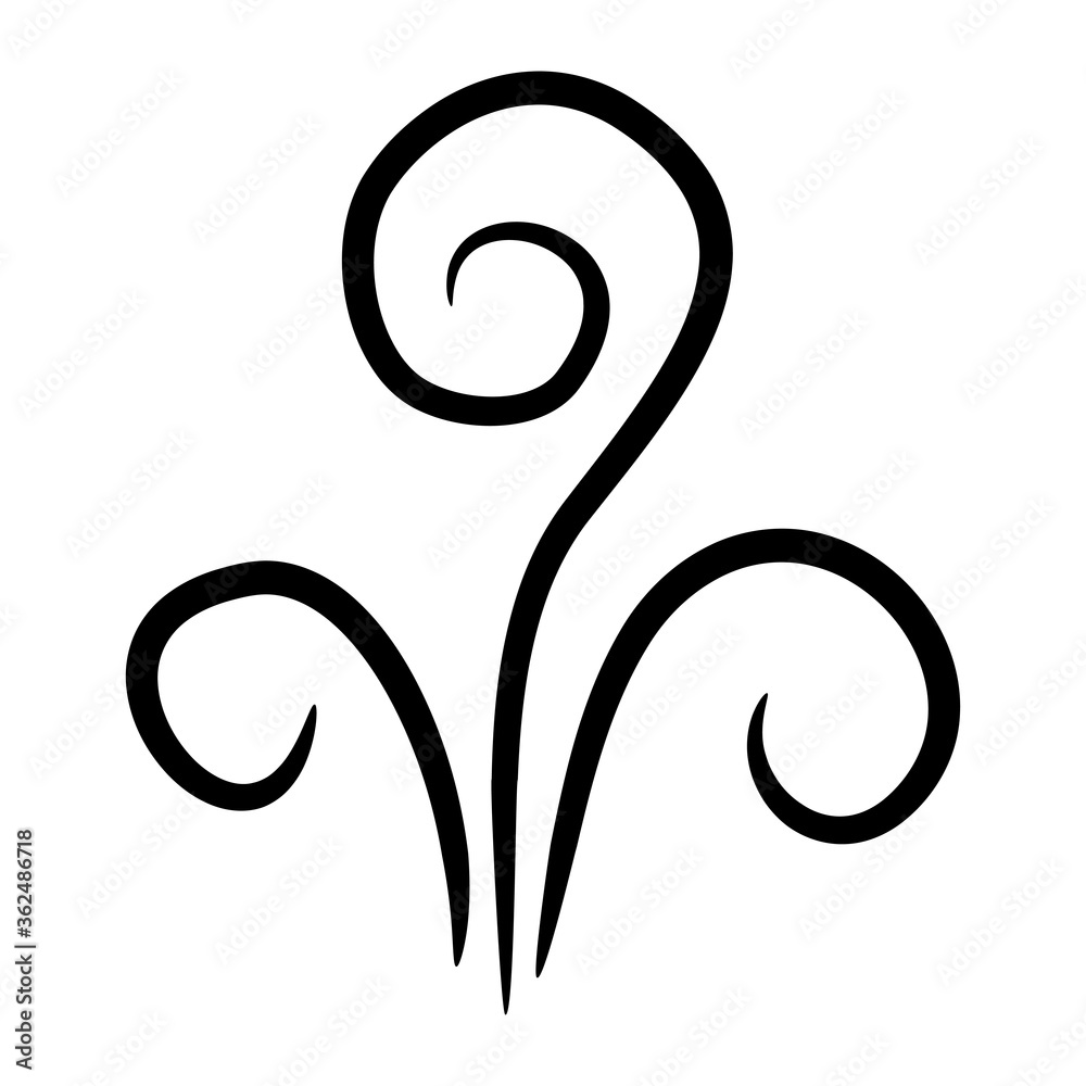 Aroma steam icon. Smoke fume line. Heat vapor stink flame sign symbol. Black silhouette. Aromas perfume hot drink tea coffee smell. Flat design. Isolated. White background. Aroma steam icon. Smoke fume line. Heat vapor stink flame sign symbol. Black silhouette. Aromas perfume hot drink tea coffee smell. Flat design. Isolated. White background.