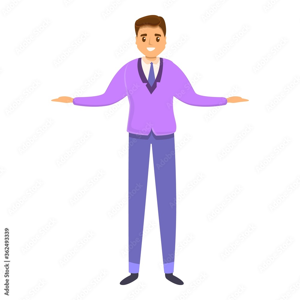 Art director icon. Cartoon of art director vector icon for web design isolated on white background Art director icon. Cartoon of art director vector icon for web design isolated on white background