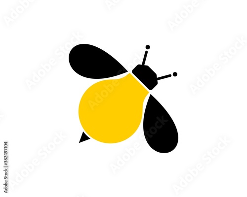 Smart bee with bulb